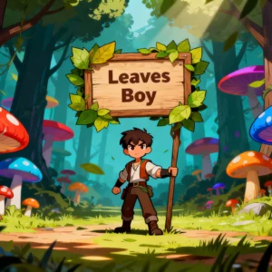 Leaves Boy